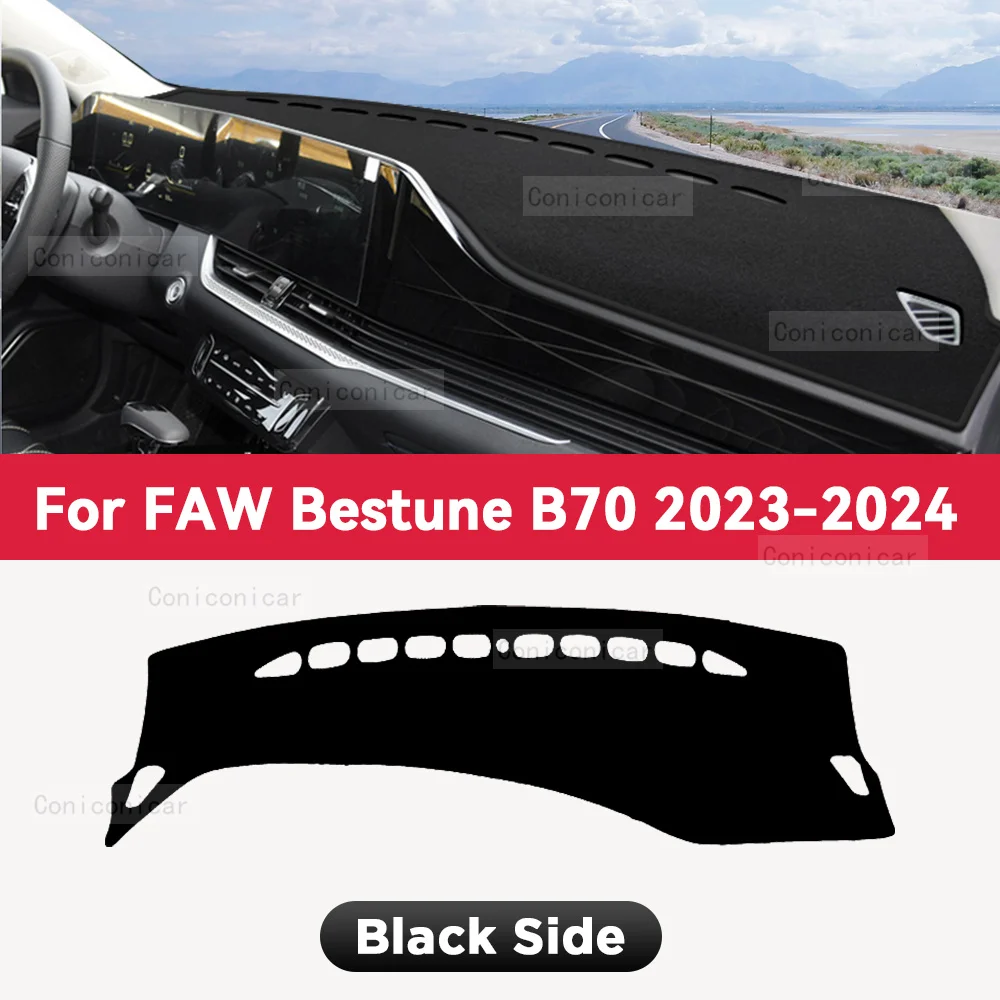Voor FAW BESTUNE B70 2023 2024 Auto Dashboard Cover Mat antislip Zonnescherm Kussen Beschermende DashMat Pad Interieur accessoires