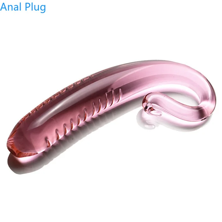 Pyrex-tapón Anal de cristal para hombre y mujer, consolador Anal para pene, masajeador de próstata, cuentas para lesbiana, Gay, masturbación