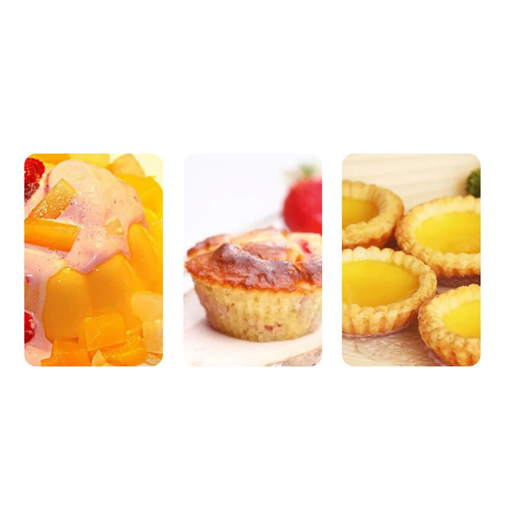 

10Pcs Stainless Steel Egg Tart Mold Chrysanthemum Shape Non-Stick Baking Tool Kitchen DIY Baking Supplies Egg Tarts Mold
