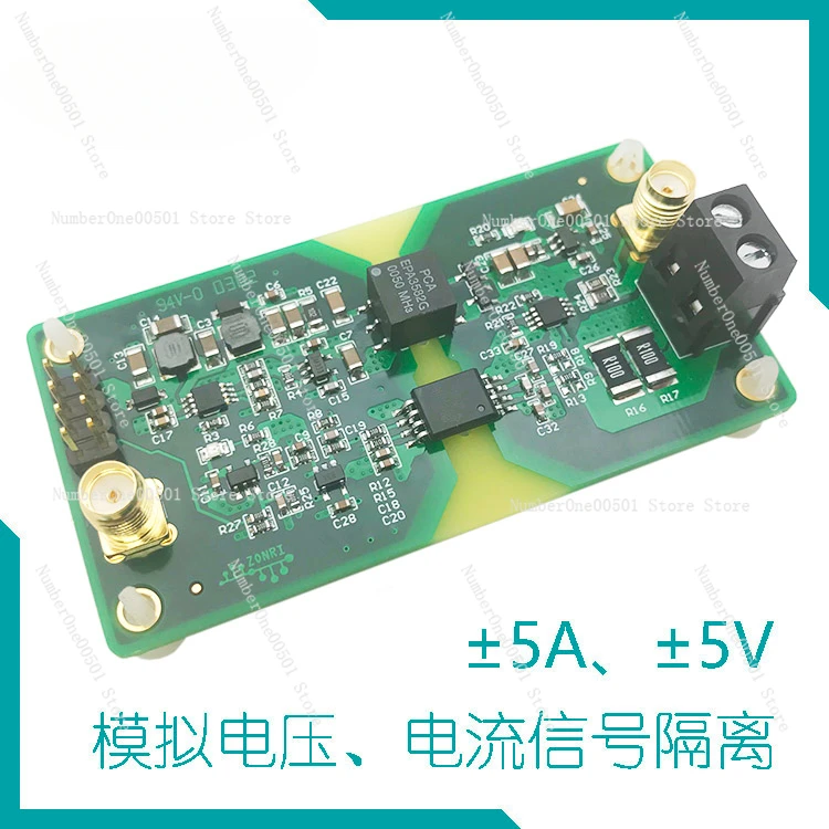 High Precision Analog Voltage/Current Signal Isolation Module AMC1301 ± 5V ± 5A/200KHz Bandwidth ISO