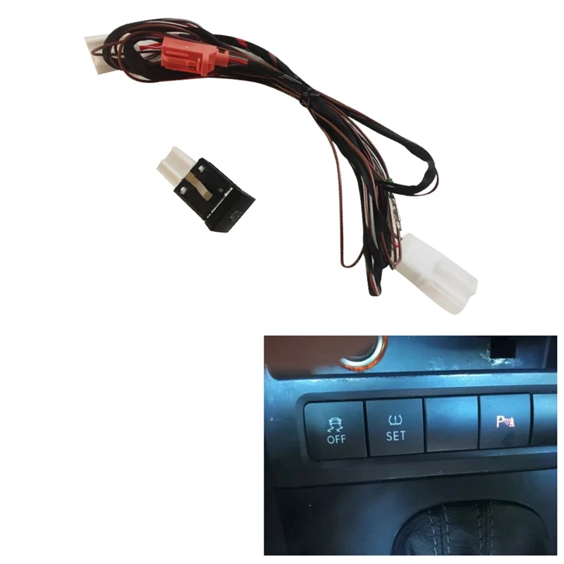 Car Electronic Stability Program ESP OFF Anti Skid Switch ABS Button Cable For VW Golf 6 Jetta MK5 MK6 1KD 927 117 1KD927117