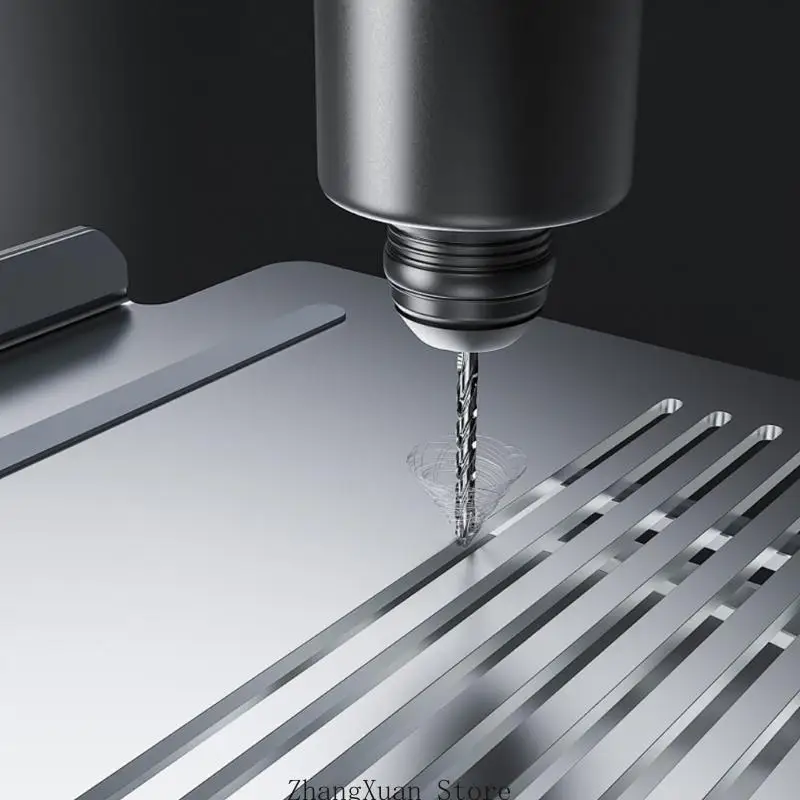 3XUF Multi Size High Speed Steel Step Drill Bit Set Including 6Pcs High Speed Steel Bits for Metalworking Drilling Tasks