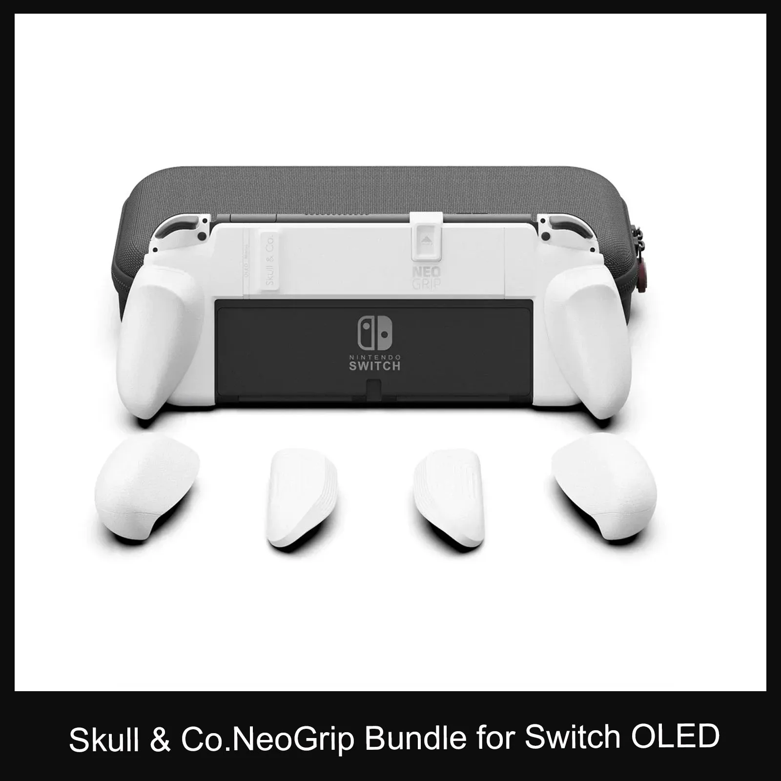 

Savage Raven от Skull & Co. NeoGrip Bundle MaxCarry Чехол Защитный чехол Сумка для хранения для игровой консоли Nintendo Switch/OLED