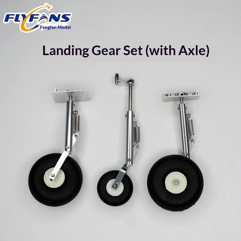 Flyfans 64mm K-8 Original Accessories Landing Gear Assembly Fixed Wing Model Landing Gear Base Landing Gear System