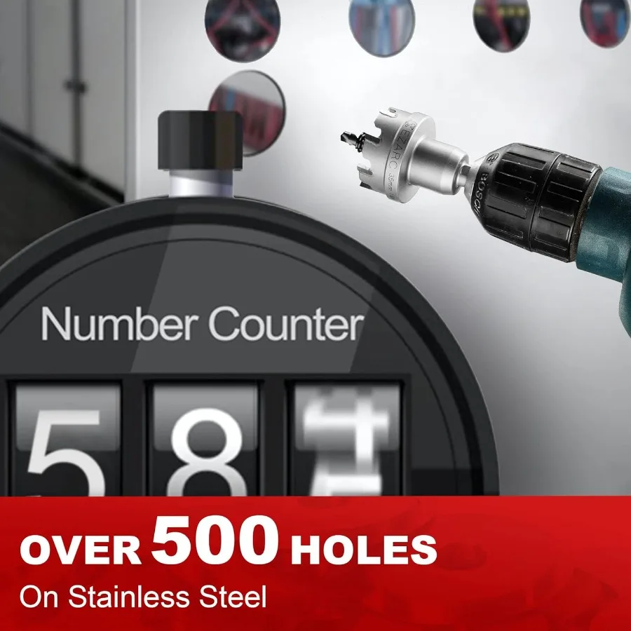 Sega a tazza in metallo duro per carichi pesanti progettata per una perforazione precisa ed efficiente in applicazioni di acciaio inossidabile e lamiera ideale f