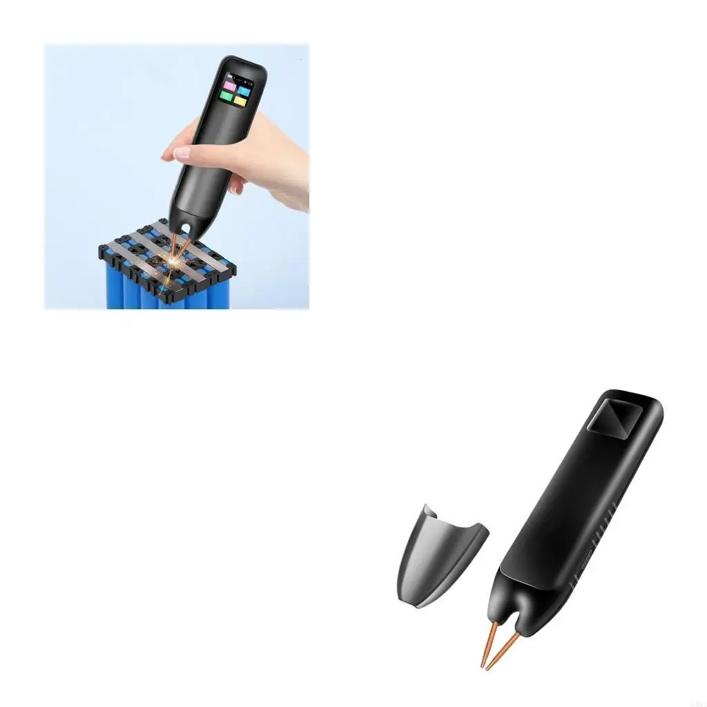 

Digital Handheld Spots Welding Device 99 Adjustable Setting Rechargeable Battery
