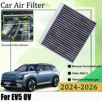 For Kia EV5 OV 2024-2026 Activated Carbon Cabin Filter Car Air Conditioning Filter Front Grille Filters Remove Odor Accessories