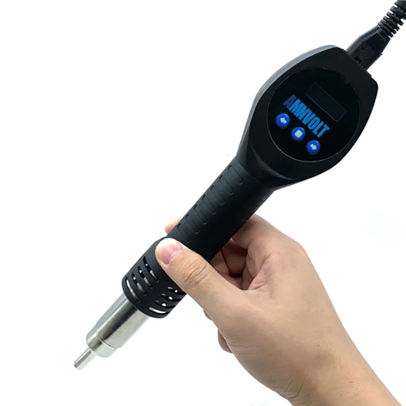 

Portable Mini Handheld Heat Gun – 550W with Temperature Control, Adjustable 100-450°C, Ideal Repair Tool