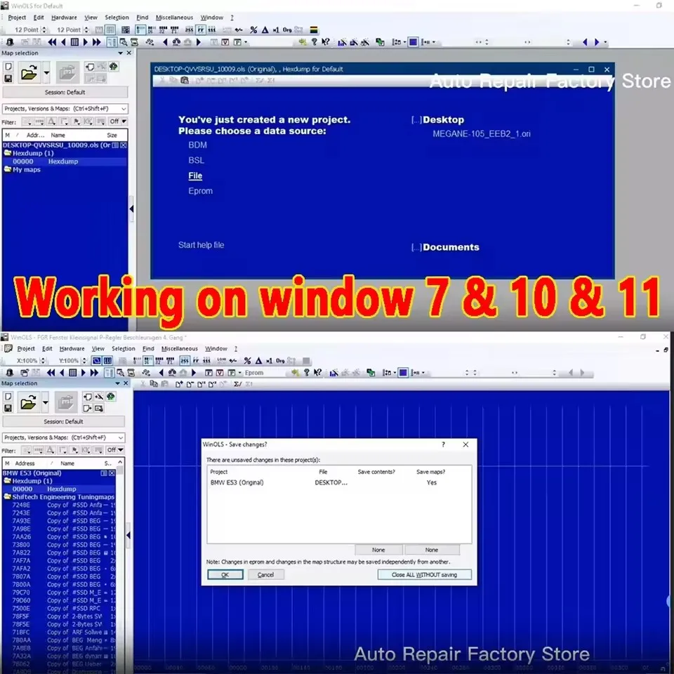 Winols 4.7 Tam Aktifleştirilmiş +108GB Damos Windows 7 10 11 Vmware Gerektirmez Çok Dilli +ECM TITANIUM 1.61 + IMMO SERVİS Aracı