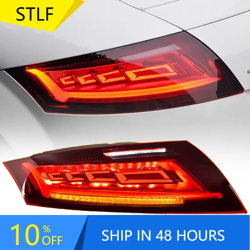

STLFWholesale for Audis TT 2006-2014 Taillight Backlight Upgrade LED Dynamic Turn Signal Lamp Warning Lamp New 12V TTS Taillight