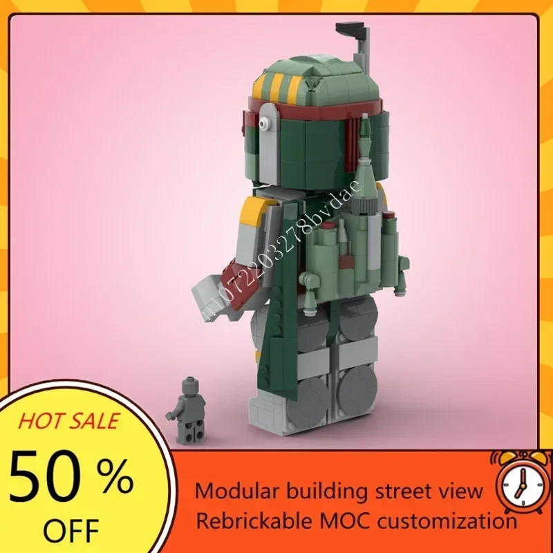 917 قطعة الخالد باونتي هنتر MOC شخصيات كرتونية كلاسيكية لتقوم بها بنفسك نموذج لغز مخصص العمارة التعليمية التجمع هدية #2