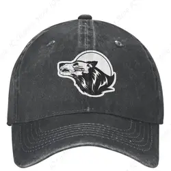 FOG Spiritus Systems Baseball Cap Wolf Print Outdoor Sports Wholesale Washed Trucker Hat Female Male Fashion Custom Snapback Cap