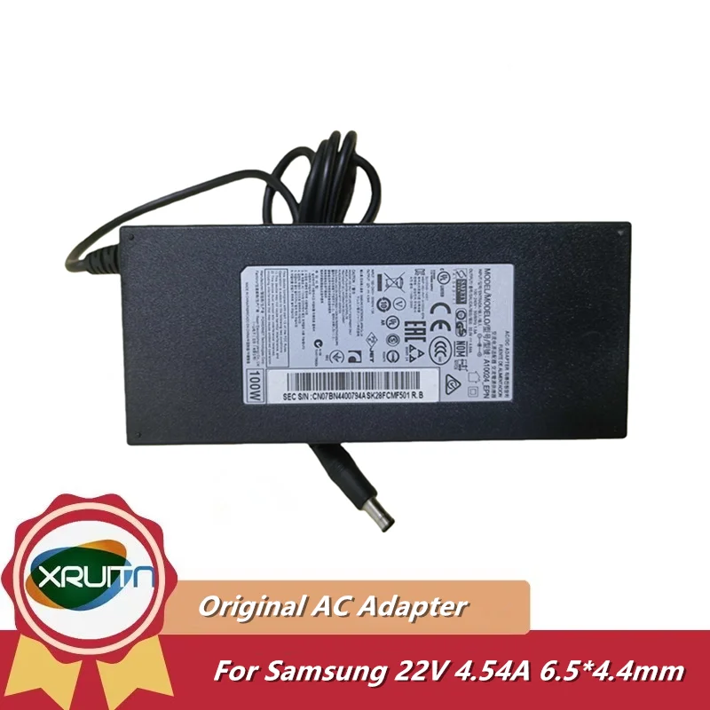 

Оригинальное зарядное устройство переменного тока A10024_EPN A10024_APN A10024S_EPN 22 В, 4,54 А, 100 Вт для монитора SAMSUNG LS34E790 S34E790C