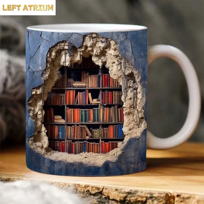 Ceramic Mug 3D Design Image Space Creativity Versatile Mug Ornament Design Unique Home Decoration Perfect Gift Choice