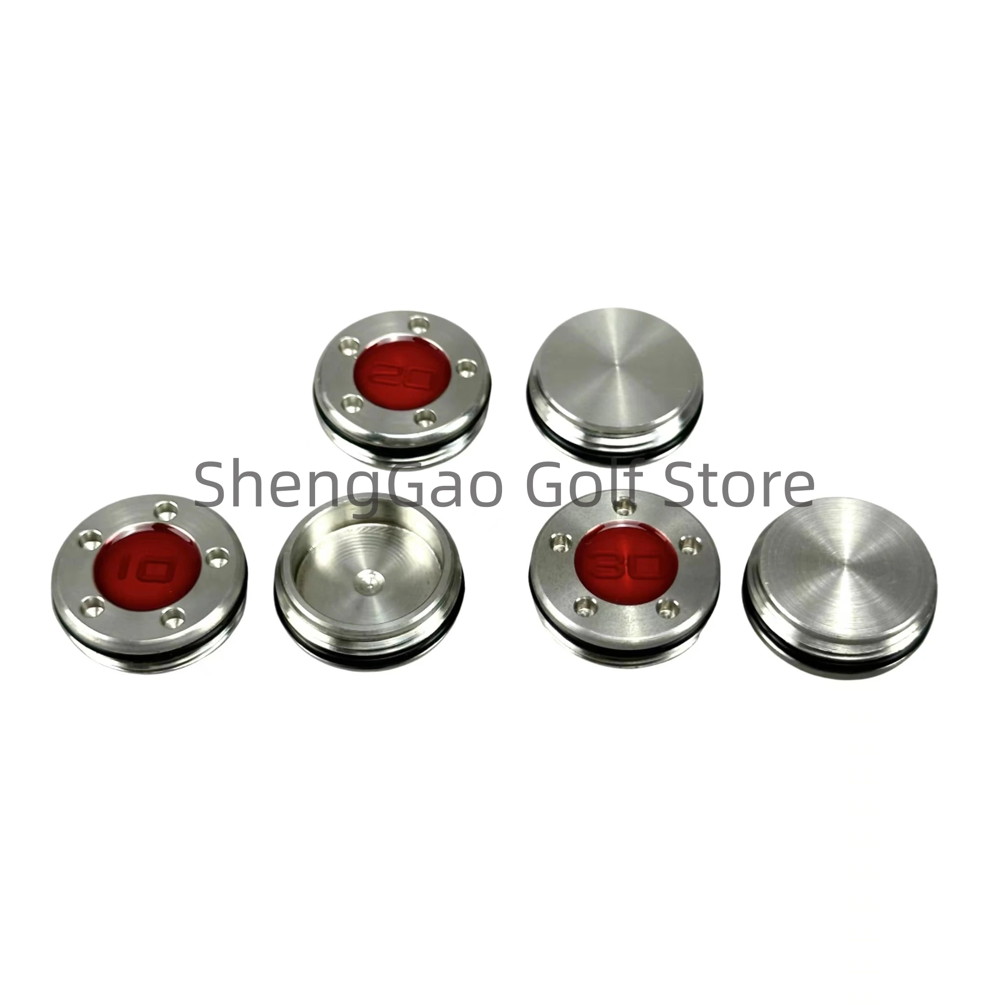 Golf Weight Custom Red Putter Screws Weights Compatible with Titleist Scotty Cameron 5g/10g/15g/20g/25g/30g/35g/40g/45g