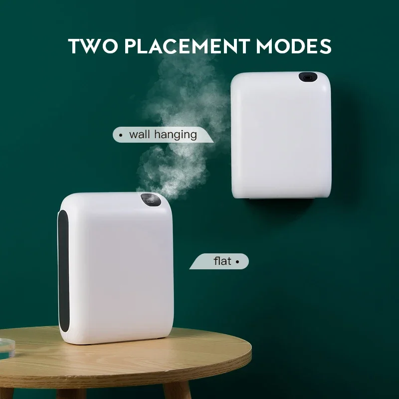 NAMSTE 200~300m³ Battery Essential Oil Diffuser Wall Hanging Home Aromatic Fragrance Device Automatic Air Freshener For Hotel