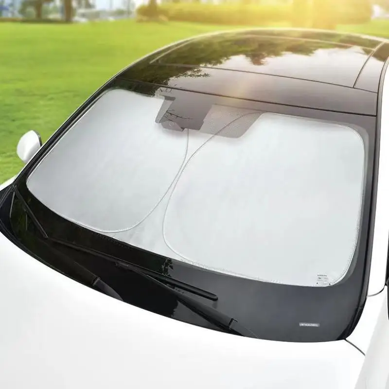 Foldable Car Front Windshield Sunshade Heat Insulation UV Protection for Sedan SUV Summer Sun Blocker Cooling Shield