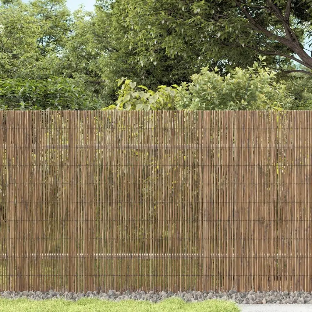

Reed Garden Fence 196.9x35.4 Decorative Screen Outdoor Garden Divider Fencing Panel