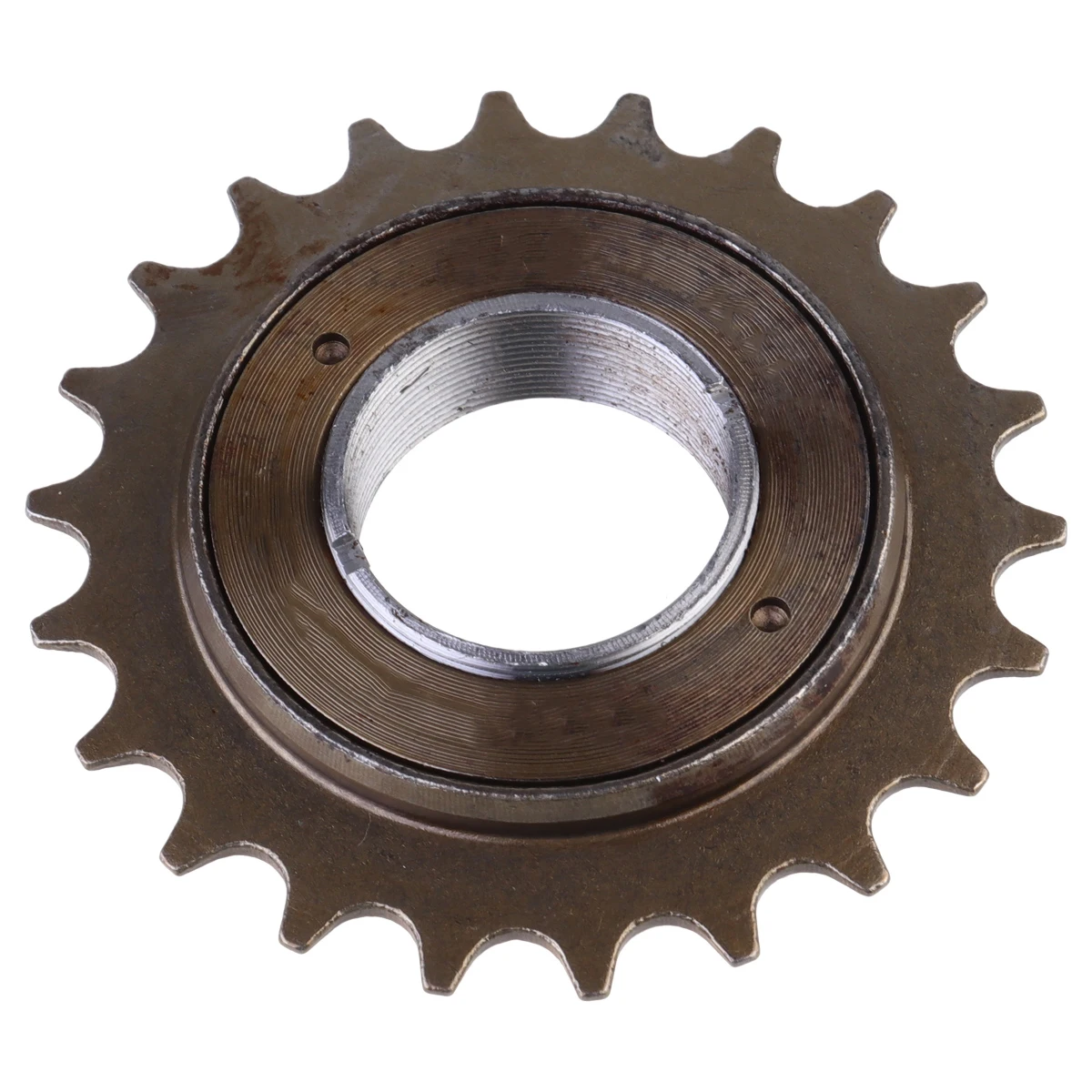 

1pc Single-Speed 22T Flywheel Bike Accessories Golden Steel Toothed Gear Compatible With Most Bikes Cycling Component