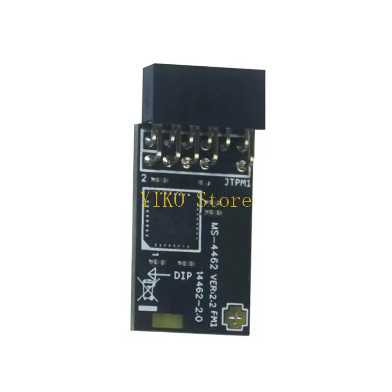 Bảng mô-đun bảo mật mã hóa K32C LPC 12Pin TPM 2.0 Điều khiển từ xa cho bo mạch chủ