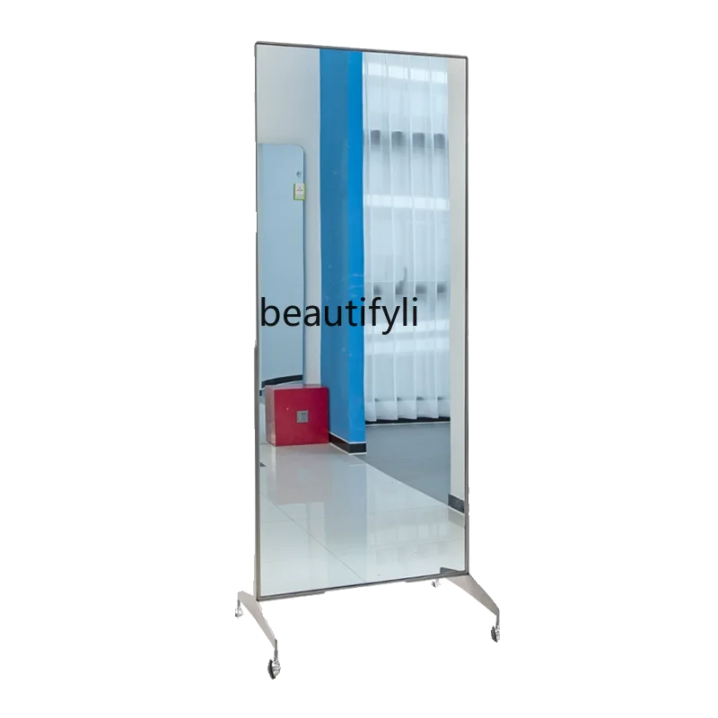 Barber shop mirror table removable hair cutting hair salon special perm and dyeing, studio makeup mirror