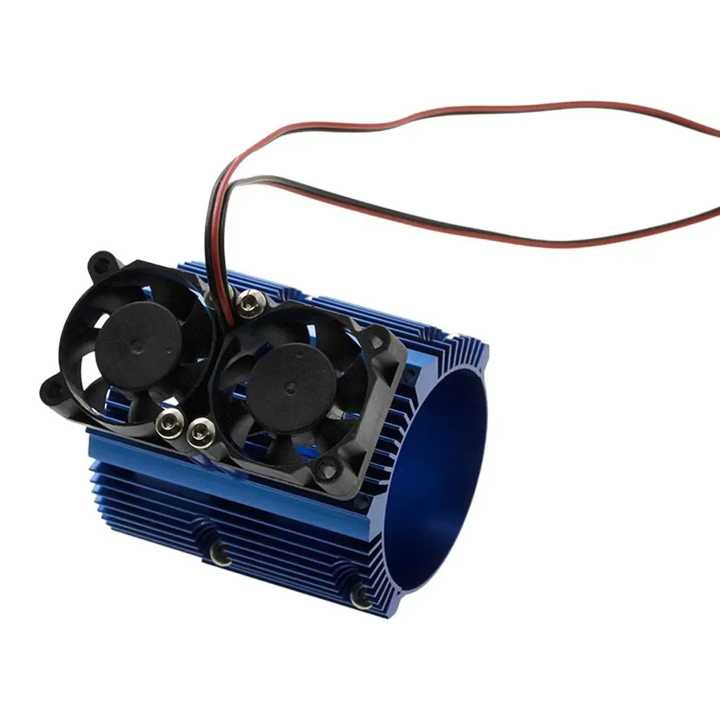 CNC Metal RC Car Motor Heat Sink Motor Radiator for Arrma 1/8 1/10 Buggy DIY