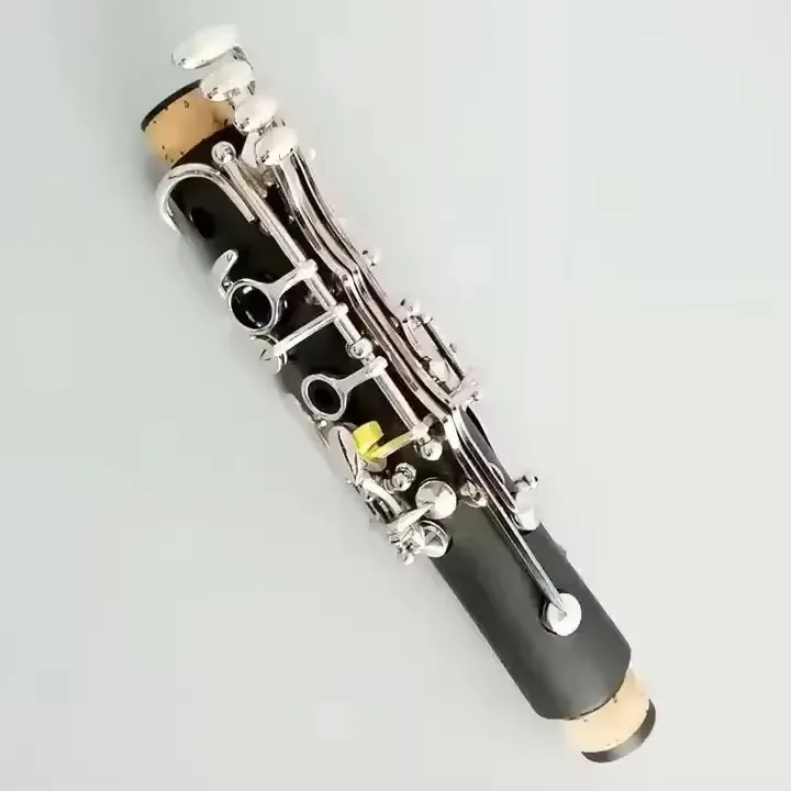 C Clarinet 17 Keys Nickel Plated Musical Instrument