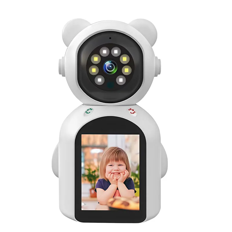 2.8Inch IPS Screen Yoosee APP 3MP 1296P  Video Phone Call Wireless PTZ IP Dome Camera AI Humanoid Detection Elder Baby Camera