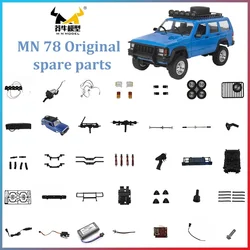 Mn78 Cherokee Original Parts Axle Shell Mesh Pull Rod Front and Rear Door Wave Box Lamp Set Remote Control Seat Car Accessories