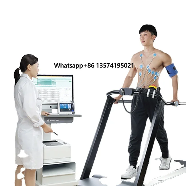 2024 Chinese Manufacturer Supplier Electrocardiogram Ecg Device Stress test System ECG With Different Treadmills and Ergometers