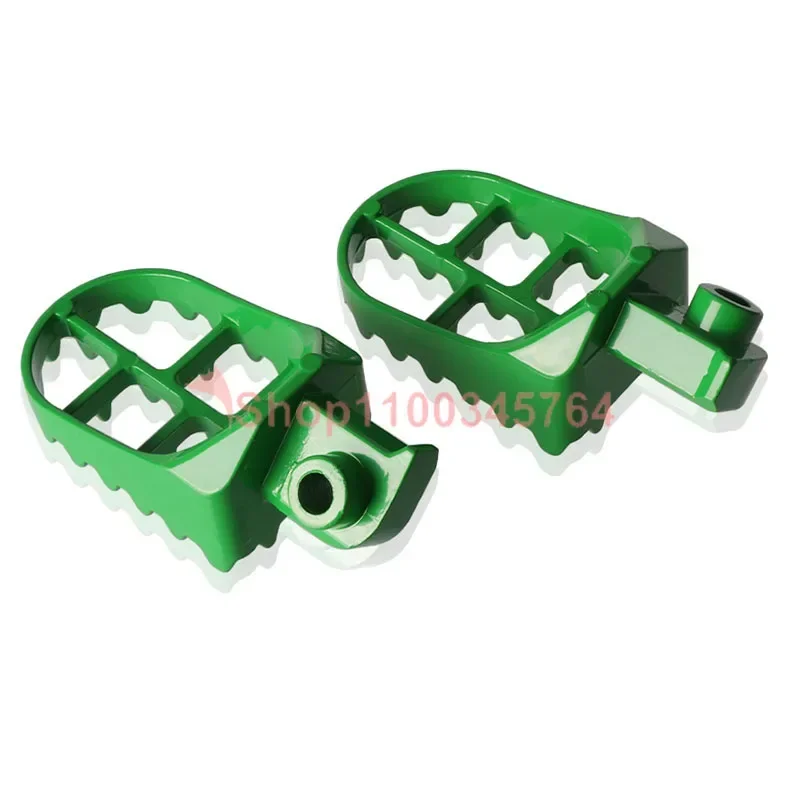 Dirt Bike Foot Pegs For Pit Dirt Motor Bike Motorcycle PW50 PW80 TW200 XR50R CRF50 CRF70 CRF80 CRF100F Aluminium Footpegs Pedals