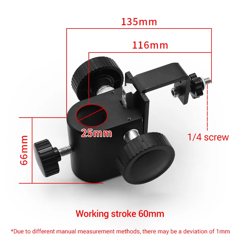 Werkseitige Industrie kamera halterung halterung m3m6 Loch kamera kit Industrie mikroskop halterung