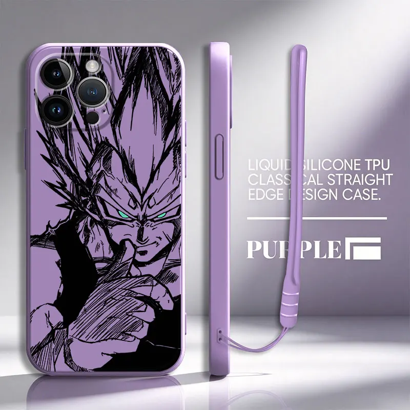 Super Vegeta Dragon Ball Phone Cover Case for Apple iPhone 17 Pro Max Air 17e 15 13 Mini XS XR 16 7 8 12 Plus 11 view 4