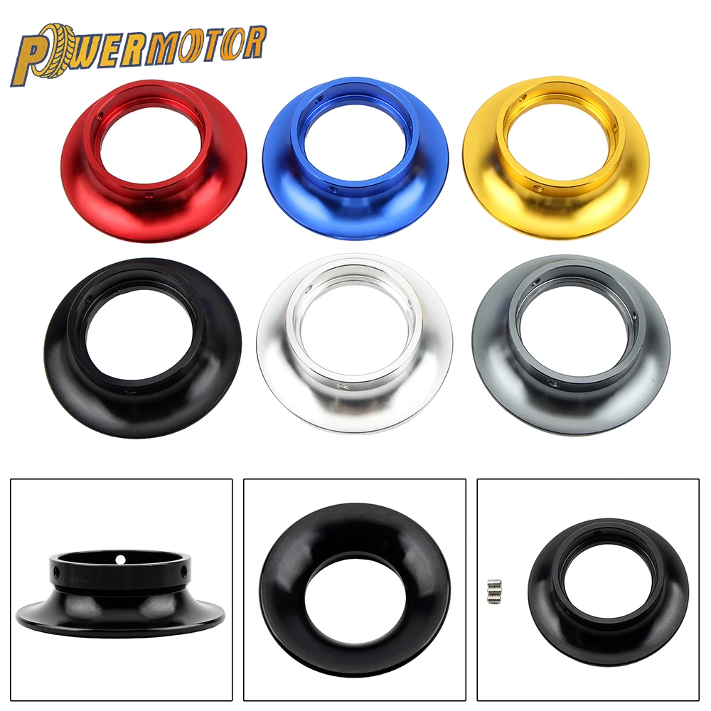 Motorrad Vergaser 38mm Luftfilter Tasse Geschwindigkeit Stapel Horn Tasse Net Motorrad Carb Teil für PHBH PHBL Motocross Dirt Bike