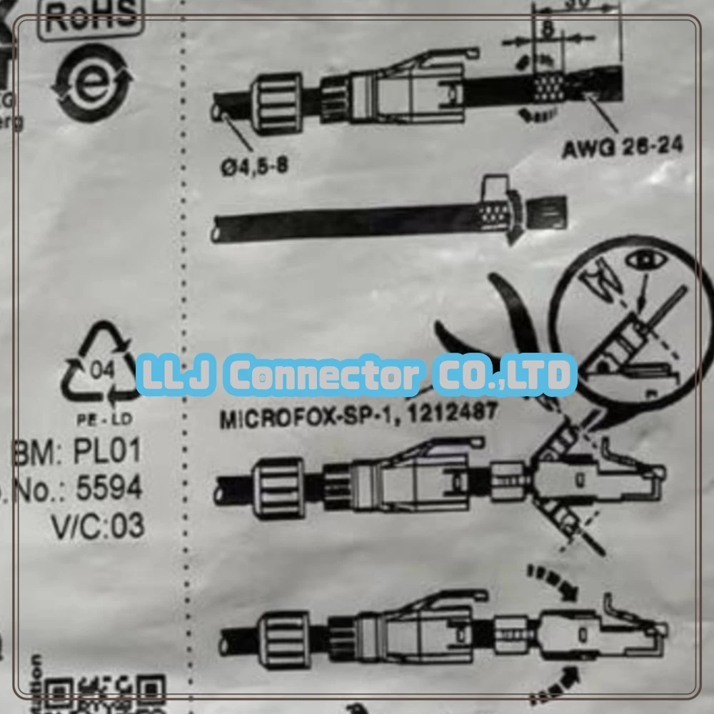 1pcs/lot VS-08-RJ45-10G/Q - RJ45 1419001 Connector Electronic components
