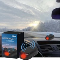 Antifreeze Car Electromagnetic Molecular Defroster Front Rear Windshield Car Snow Removal Instrument Solar Antifreeze De-icer
