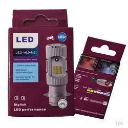 Motorcycle LED Headlight Bulbs T19/1Leg- Beterry Operated