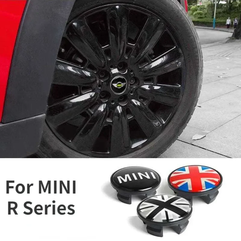 4X 54mm Car Wheel Center Hub Cap Cover Emblem Sticker For Mini Cooper S.Suitable for ABS hub center parts of BMW Group. - Image 5