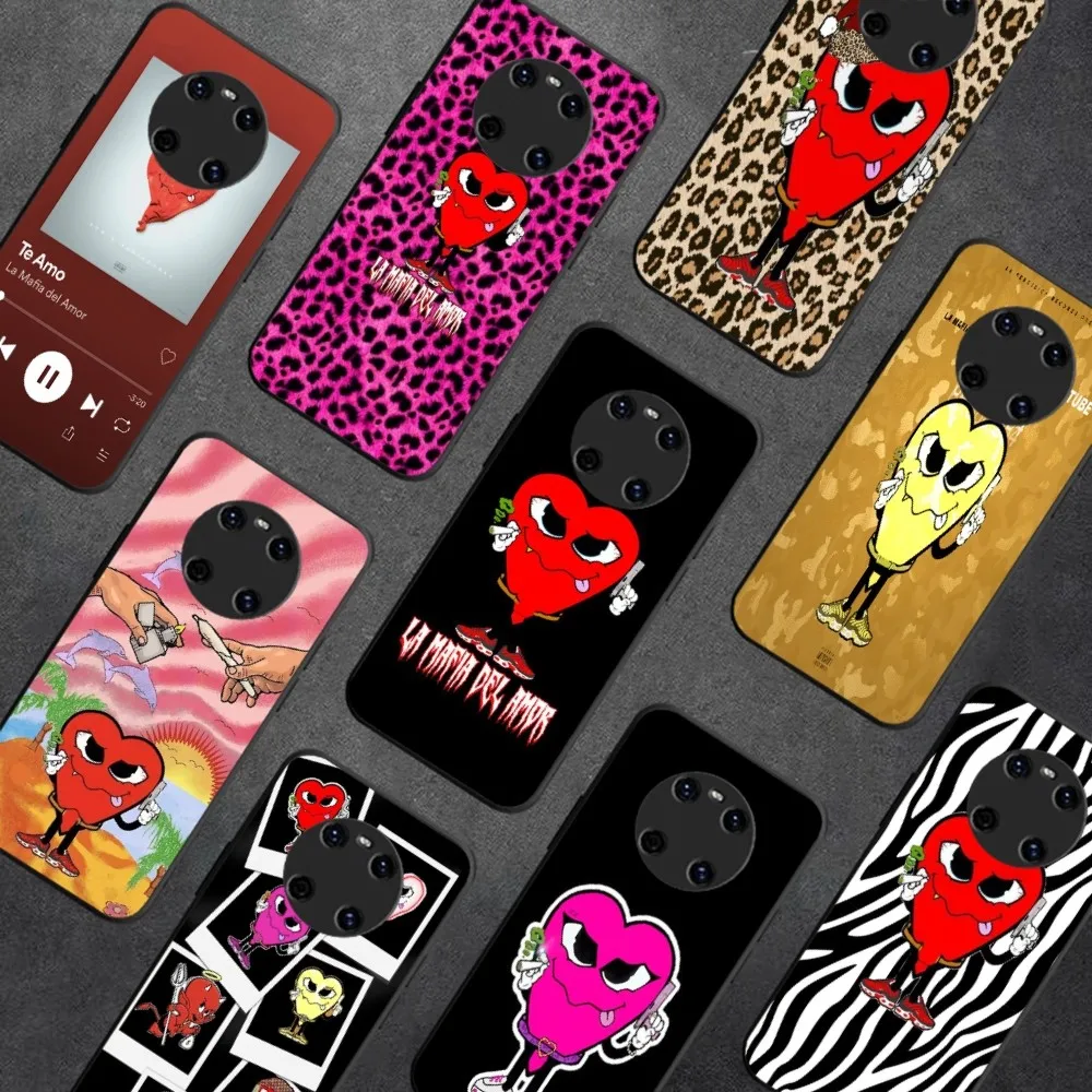 Love Mafia L-La M-Mafia D-Del A-Amor Phone Case For Huawei Y9 6 7 5 Prime Enjoy 7s 7 8 plus 7a 9e 9plus 8E Lite Psmart Shell