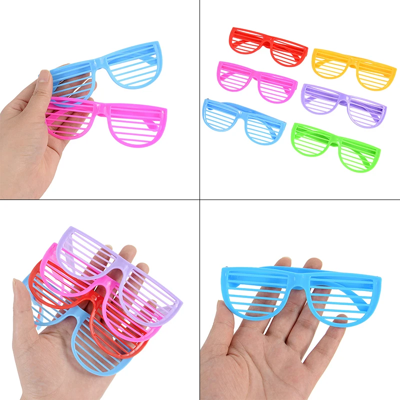 10pieces Fashion Shutter Glasses For Costume Party Festival Dance Performances Decoration Shades Sunglasses Club Dance Ball