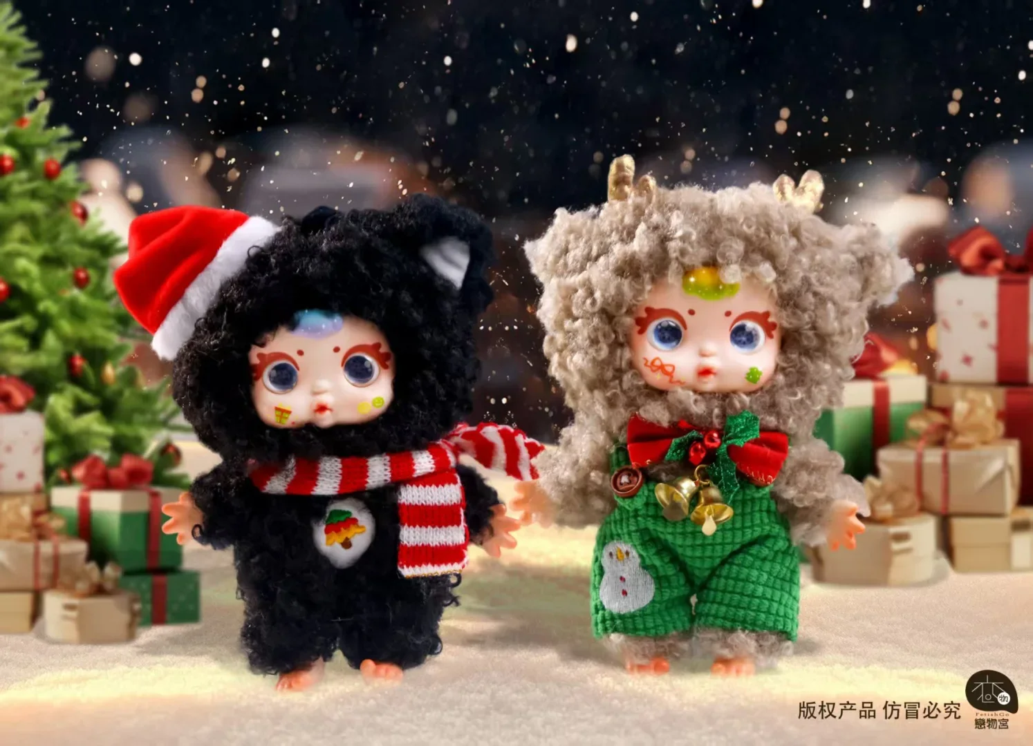 الأصلي الجديد MMilk الحلوى عيد الميلاد قلادة أفخم صندوق أعمى لطيف عيد الميلاد دمى صندوق غامض Kawaii هدايا عيد الميلاد عيد الميلاد اللعب