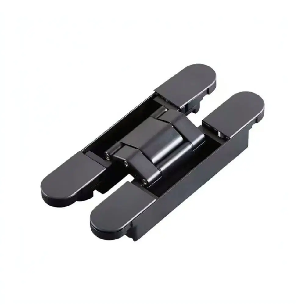 High Quality Hidden Hinge For Invisible Door 3D Adjustable Cross Pivot Silent Hardware For Folding Doors Home Improvement