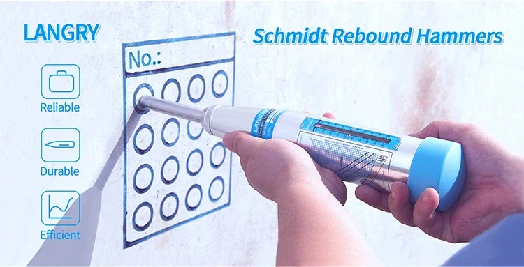 RH225-A Schmidt Rebound Hammer Test Schmidt Hammer Concrete