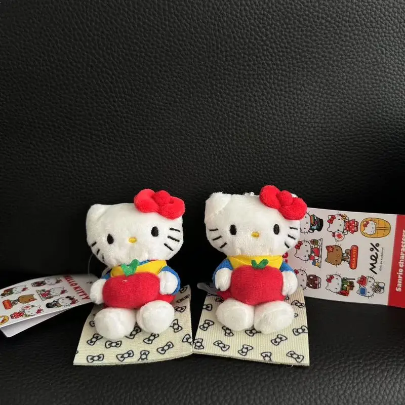 8 سنتيمتر شخصية أنيمي مرحبا كيتي ألعاب من نسيج مخملي Kawaii دمية المفاتيح قلادة pp القطن ملء زوجين كتاب التعبئة والتغليف الديكور
