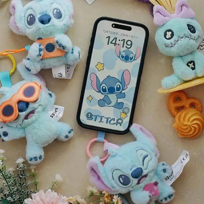 

52toys Stitch Aloha Hawaii Series Blind Box: Модная мини-кукла, подвеска для телефона/сумки, игрушка-сюрприз, подарок-сюрприз