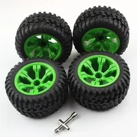 for WLtoys 12428 WLtoys 12427 1:12 Off-Road Car Wheel Rims RC Rubber Car Tires RC Toy Accessory