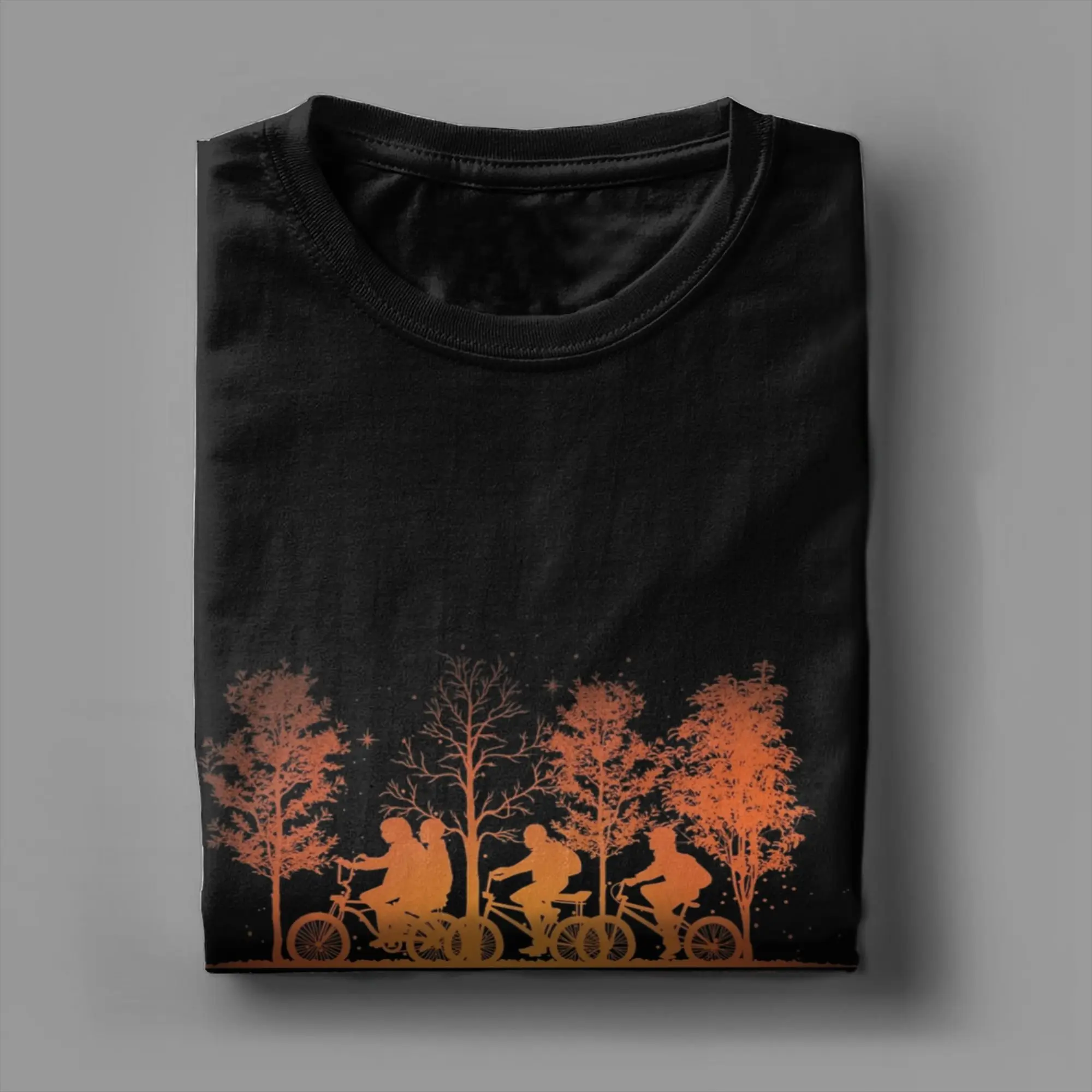 الرجال غريب هوكينز حفلة ركوب تي شيرت ملابس قطنية نقية مضحك قصيرة الأكمام الياقة المستديرة تي شيرت فريد تي شيرت