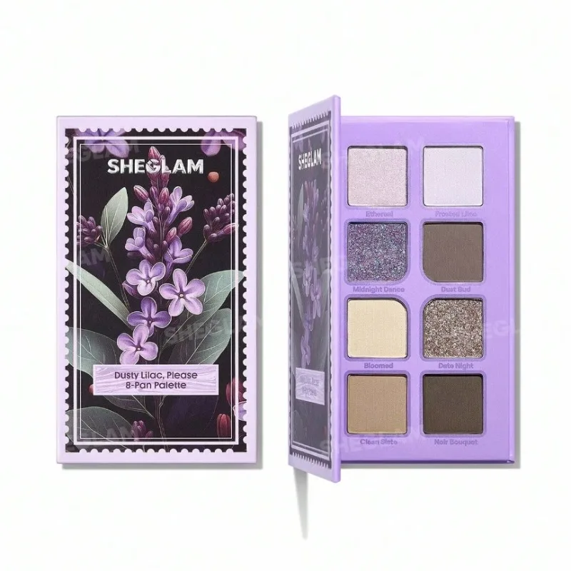 

Sheglam New Summer 8-Color Green Eyeshadow Palette Mint Glitter Shimmer Matte Pearl Shades,High Pigments for Dramatic Eye Makeup