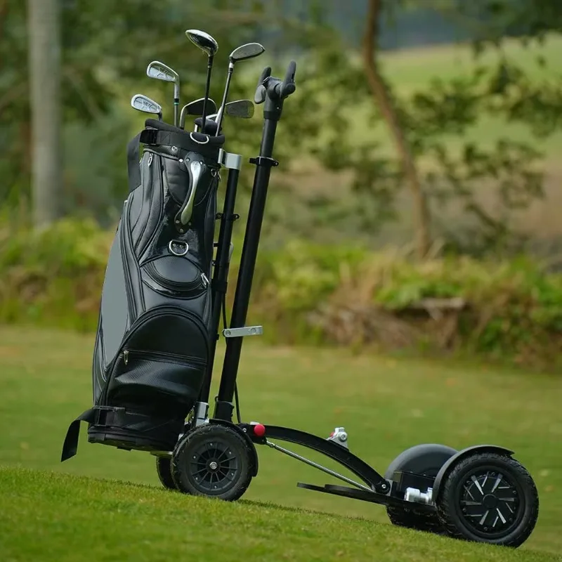 

New Model Folding Electric Trolley Scooter Remote Control Golf Push Carts Lithium Battery Aluminium Material Sale