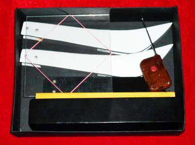 Deluxe TV Card Frame Remote Control Magic Tricks Selected Card Into Glass Magia Stage Illusions Gimmicks Accessories Comedy